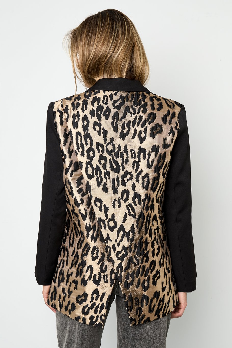 Leopard A Symetric Blazer h5Picture8